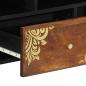 Preview: TV-Schrank 100x33x46 cm aus massivem Mangoholz