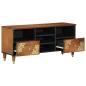 Preview: TV-Schrank 100x33x46 cm Massivholz Mango