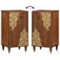 Preview: Sideboard 40x33x75 cm Massivholz Mango