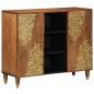Preview: ARDEBO.de - Sideboard 90x33x75 cm Massivholz Mango
