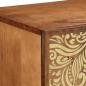 Preview: Sideboard 90x33x75 cm Massivholz Mango