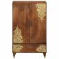 Preview: Highboard 60x33x100 cm Massivholz Mango