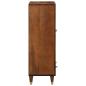 Preview: Highboard 60x33x100 cm Massivholz Mango