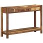 Preview: ARDEBO.de - Konsolentisch 107x33x76 cm Recyceltes Massivholz