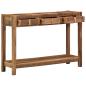 Preview: Konsolentisch 107x33x76 cm Recyceltes Massivholz