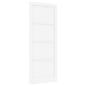 Preview: Innentür 'ORKDAL'Weiß 93x232x4 cm Vollholz-Kiefer