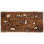 Preview: TV-Schrank Multicolor 60x30x25 cm Massivholz Altholz