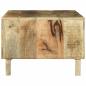 Preview: Couchtisch 90x50x35 cm Massiv Grobholz Mango