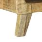Preview: Couchtisch 90x50x35 cm Massiv Grobholz Mango
