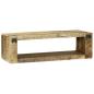 Preview: TV-Schränk 80x30x25 cm Massivholz Raues Mangoholz