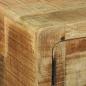 Preview: Couchtisch 80x54x45 cm Massivholz Raues Mango