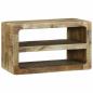 Preview: TV-Schrank 60x32x36 cm Massivholz Mango