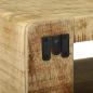 Preview: TV-Schrank 80x32x36 cm Massivholz Mango