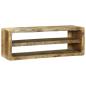 Preview: TV-Schrank 100x32x36 cm Mango Massivholz