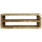 Preview: TV-Schrank 100x32x36 cm Mango Massivholz