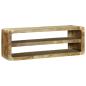 Preview: TV-Schrank 100x32x36 cm Mango Massivholz