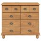 Preview: Kommode 'ASKIM'Honigbraun 91x40x79 cm Massivholz Kiefer