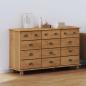 Preview: ARDEBO.de - Kommode "ASKIM" 79x40x133.5 cm Massivholz Kiefer