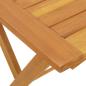 Preview: Klappgarten-Tisch Quadratisch 60x60x72 cm Massivholz Akazie