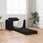 Preview: Boden Schlafsofa 2-in-1 Schwarz 98x71x83 cm