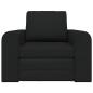 Preview: Boden Schlafsofa 2-in-1 Schwarz 98x71x83 cm