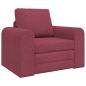 Preview: Boden Schlafsofa 2-in-1 Burgunderrot 98x71x83 cm Stoff