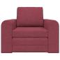 Preview: Boden Schlafsofa 2-in-1 Burgunderrot 98x71x83 cm Stoff