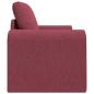 Preview: Boden Schlafsofa 2-in-1 Burgunderrot 98x71x83 cm Stoff
