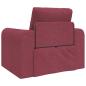 Preview: Boden Schlafsofa 2-in-1 Burgunderrot 98x71x83 cm Stoff