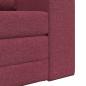 Preview: Boden Schlafsofa 2-in-1 Burgunderrot 98x71x83 cm Stoff