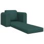 Preview: Boden Schlafsofa 2-in-1 Dunkelgrün 98x71x83 cm Stoff