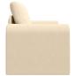 Preview: Boden Sofa Bett 2-in-1 Creme 98x71x83 cm Stoff