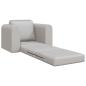Preview: Schlafsofa 2-in-1 Wolkengrau 98x71x83 cm Stoff