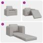 Preview: Schlafsofa 2-in-1 Wolkengrau 98x71x83 cm Stoff