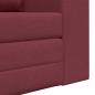 Preview: Boden Schlafsofa 2-in-1 Weinrot 148x71x83 cm Stoff