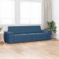 Preview: Boden Schlafsofa 2-in-1 Blau 245x150x60.5 cm Stoff