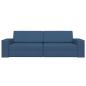 Preview: Boden Schlafsofa 2-in-1 Blau 245x150x60.5 cm Stoff
