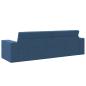 Preview: Boden Schlafsofa 2-in-1 Blau 245x150x60.5 cm Stoff