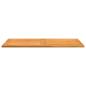 Preview: Tischplatte 110x55x2,2 cm Rechteckige Massivholztischplatte