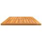 Preview: Tischplatte 110x55x2,2 cm Rechteckige Massivholztischplatte