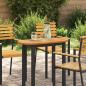 Preview: Tischplatte 80x40x2,2 cm ovale massivholz Akazie