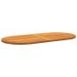 Preview: Tischplatte 110x55x2,2 cm Oval Massivholz Akazie