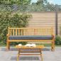 Preview: Palettenkissen Oxford-Stoff Anthrazit 180 x 40 x 8 cm