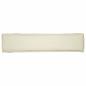 Preview: Palettencushion für Bank Creme 180x40x8 cm Oxford-Stoff