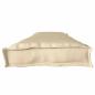 Preview: Palettensofakissen Beige 180x40x8 cm Oxford-Stoff