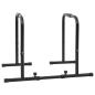 Preview: Dip-Bar mit verstellbarer Länge, 300 kg Kapazität, 96-117x67x75 cm Stahl