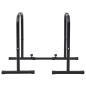 Preview: Dip-Bar mit verstellbarer Länge, 300 kg Kapazität, 96-117x67x75 cm Stahl