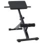 Preview: ARDEBO.de - Hyperextensionsbank 120 kg faltbar und verstellbar aus Stahl