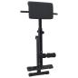 Preview: Hyperextensionsbank 120 kg faltbar und verstellbar aus Stahl