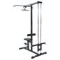 Preview: Lat Pulldown Maschine mit verstellbarem Sitz für bis zu 80 kg